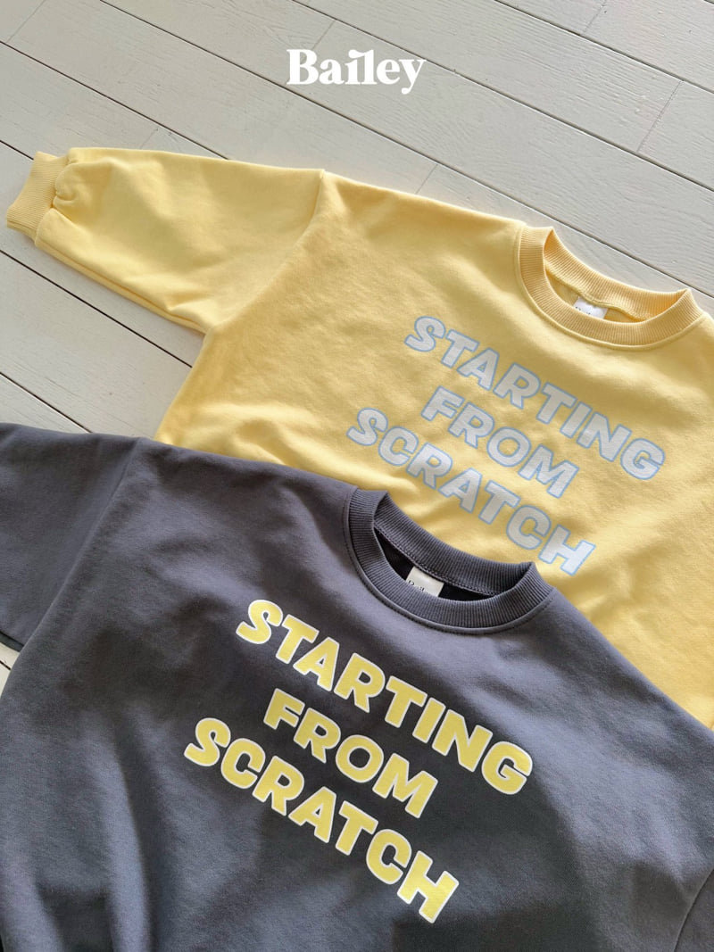 Bailey - Korean Children Fashion - #magicofchildhood - Start Sweatshirts - 4