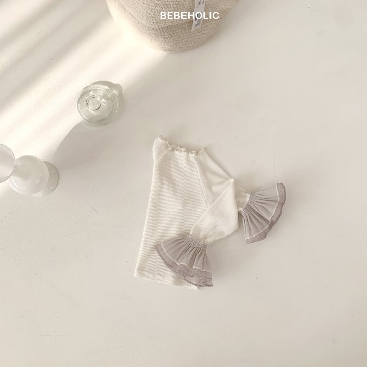 Bebe Holic - Korean Baby Fashion - #babyboutique - Double Frill Tee - 10