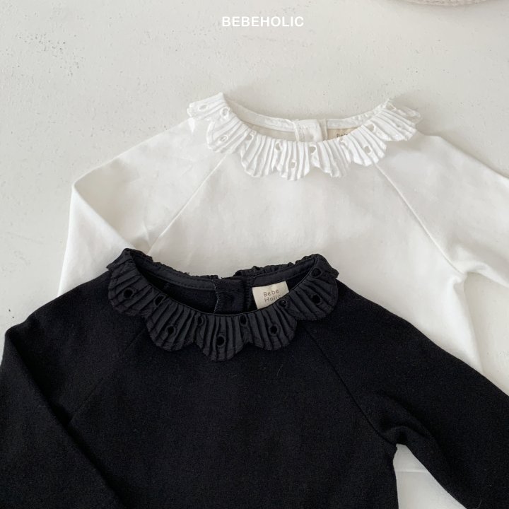 Bebe Holic - Korean Baby Fashion - #babyboutiqueclothing - Melody Lace Tee - 11