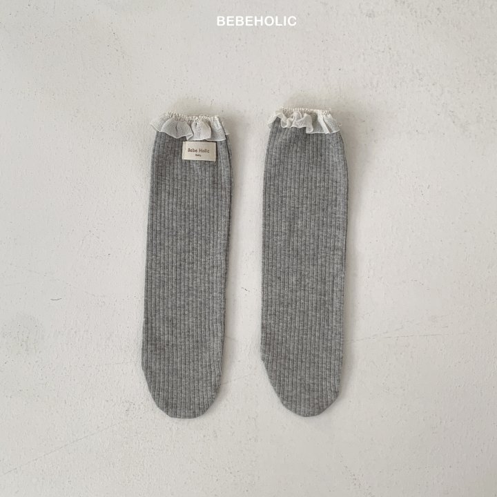 Bebe Holic - Korean Baby Fashion - #babyboutiqueclothing - Frill Knee Socks - 2