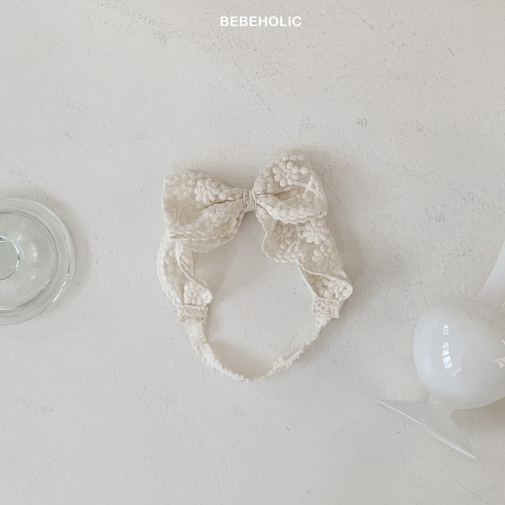 Bebe Holic - Korean Baby Fashion - #babyfashion - Lace Hairband - 6