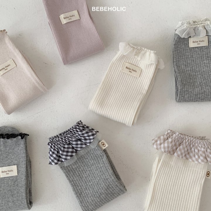 Bebe Holic - Korean Baby Fashion - #babyfashion - Wave Knee Socks - 5