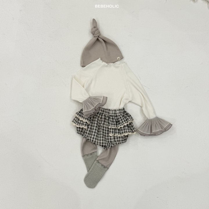 Bebe Holic - Korean Baby Fashion - #babyoninstagram - Double Frill Tee - 3