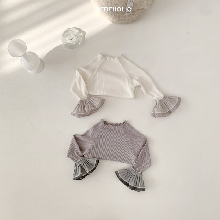 Bebe Holic - Korean Baby Fashion - #babywear - Double Frill Tee - 7