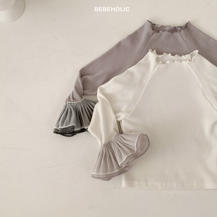 Bebe Holic - Korean Baby Fashion - #onlinebabyshop - Double Frill Tee - 9
