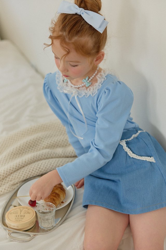 Berry Berry - Korean Children Fashion - #Kfashion4kids - Bene Square Tee - 6