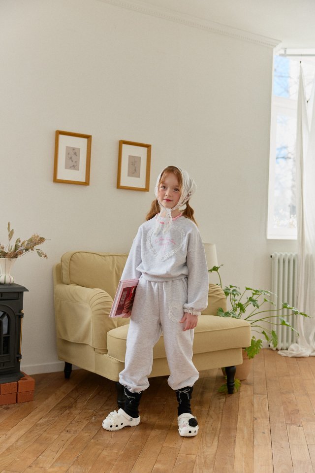 Berry Berry - Korean Children Fashion - #kidsstore - Rub Rub Top Bottom Set - 6