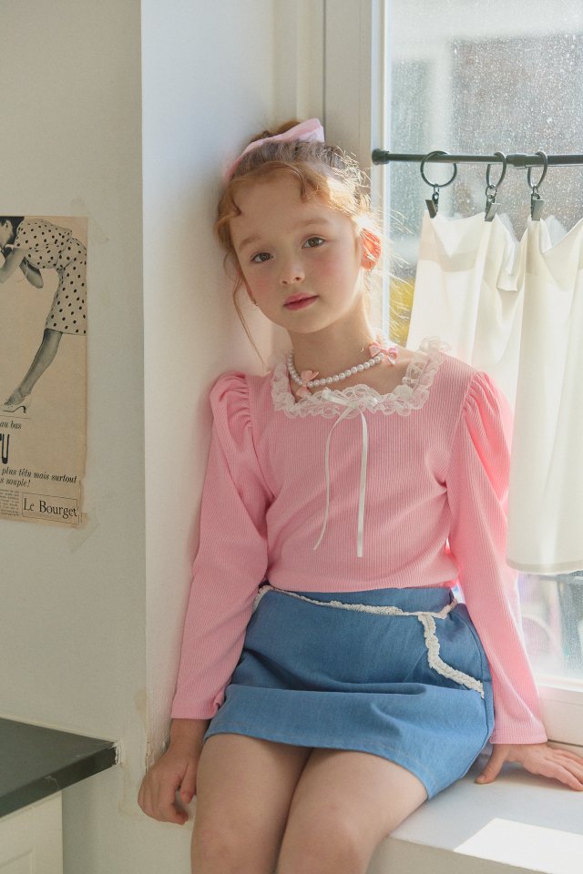 Berry Berry - Korean Children Fashion - #kidzfashiontrend - Bene Square Tee - 5
