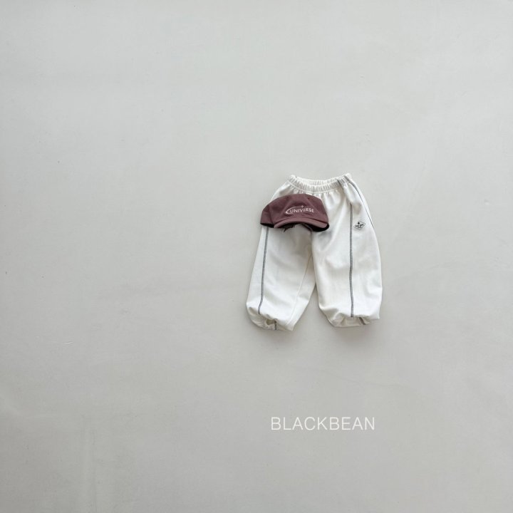 Black Bean - Korean Children Fashion - #designkidswear - Stitch Pants - 5