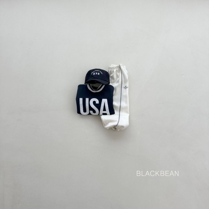 Black Bean - Korean Children Fashion - #discoveringself - Stitch Pants - 6