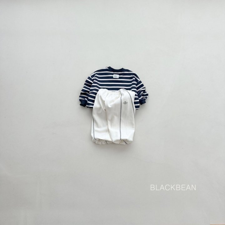 Black Bean - Korean Children Fashion - #fashionkids - Stitch Pants - 7
