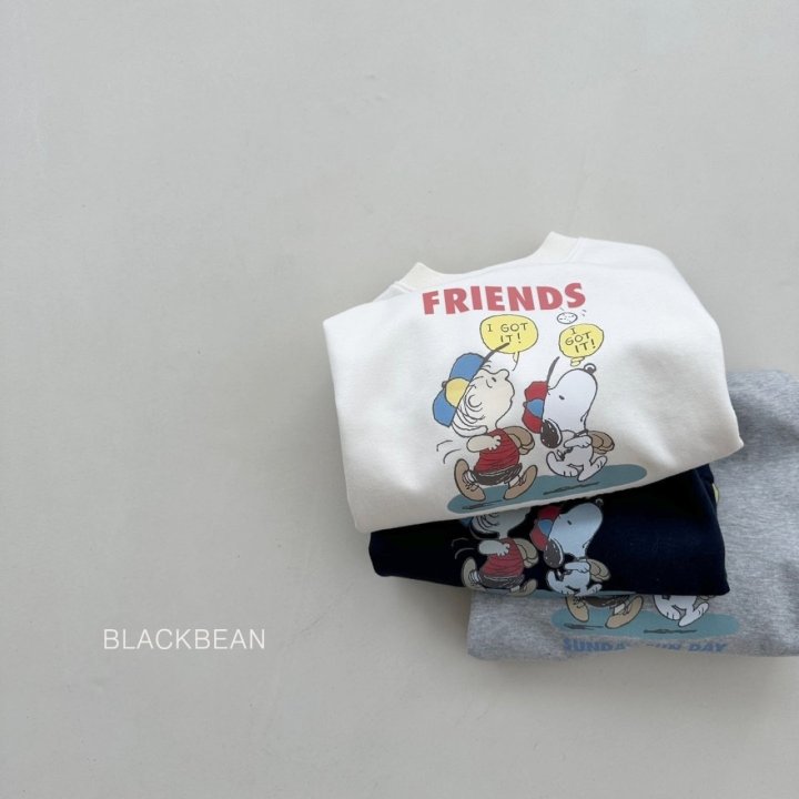 Black Bean - Korean Children Fashion - #kidsstore - Funny Sweatshirts - 4