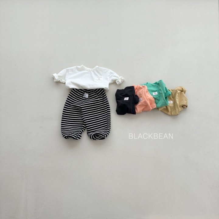 Black Bean - Korean Children Fashion - #minifashionista - Uni Tee - 11
