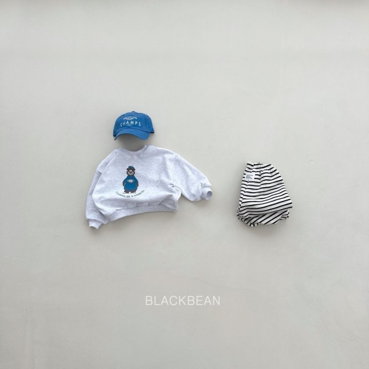 Black Bean - Korean Children Fashion - #stylishchildhood - Benny Sweatshirts - 6