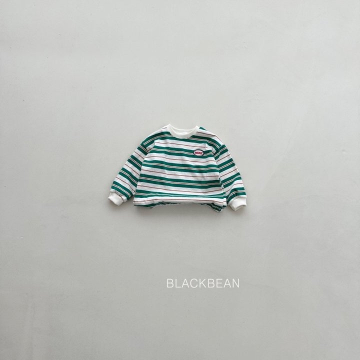 Black Bean - Korean Children Fashion - #todddlerfashion - More Stripe Tee - 9