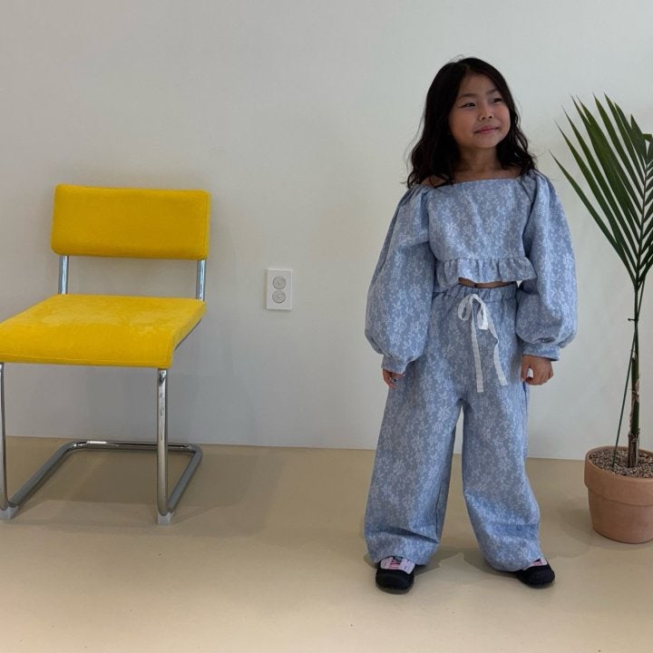 Bobo j - Korean Children Fashion - #kidsshorts - Lace Wide Pants - 10