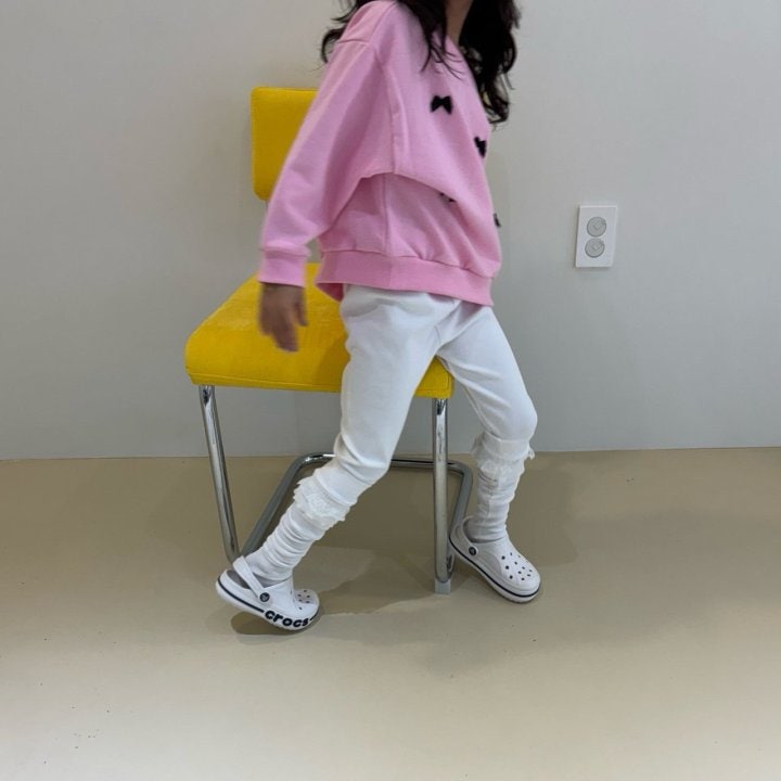 Bobo j - Korean Children Fashion - #minifashionista - Ribbon Cockcock Sweatshirts - 6