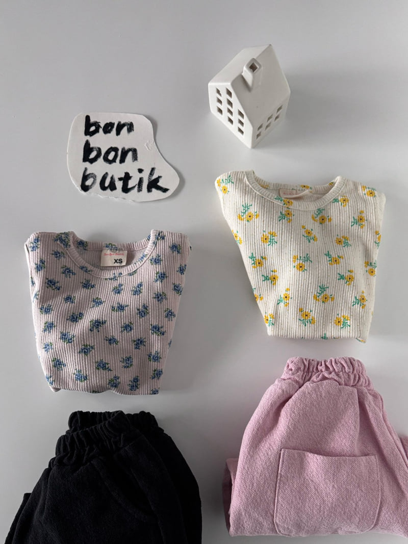 Bon Bon Butik - Korean Children Fashion - #Kfashion4kids - Isle Flower Tee - 12