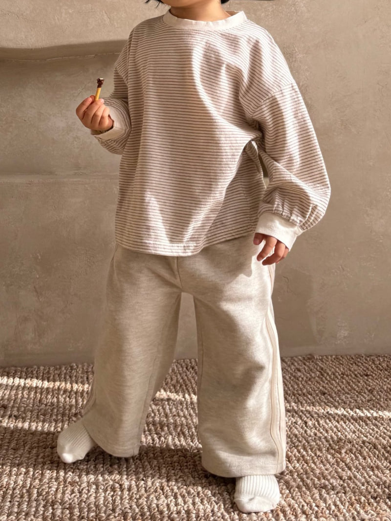 Bon Bon Butik - Korean Children Fashion - #childofig - Small Stripe Tee - 5