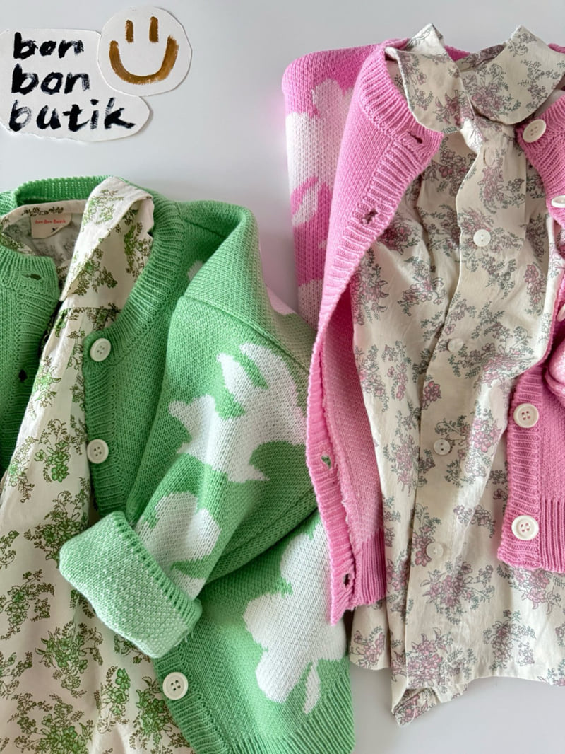 Bon Bon Butik - Korean Children Fashion - #fashionkids - Clover Cardigan - 3