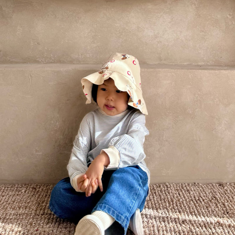 Bon Bon Butik - Korean Children Fashion - #littlefashionista - Pocket Denim Pants - 7