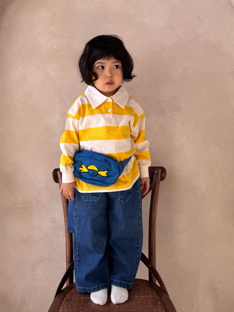 Bon Bon Butik - Korean Children Fashion - #minifashionista - Pocket Denim Pants - 9