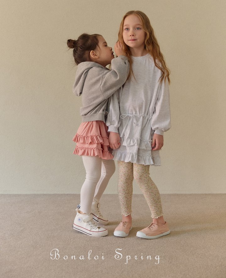 Bonaloi - Korean Children Fashion - #childofig - Cancan Frill One-piece - 10