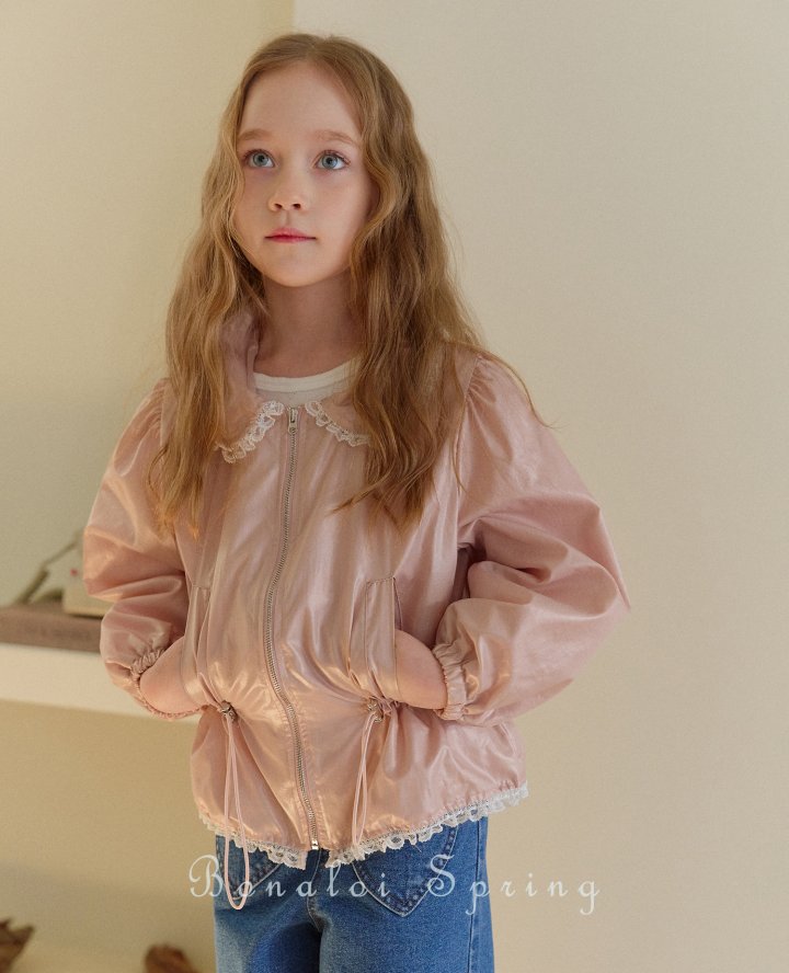 Bonaloi - Korean Children Fashion - #childrensboutique - Pretty Glossy Jumper - 7