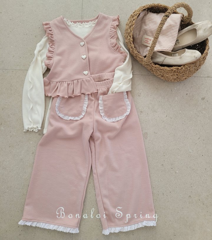 Bonaloi - Korean Children Fashion - #childofig - BB Pocket Pants - 4