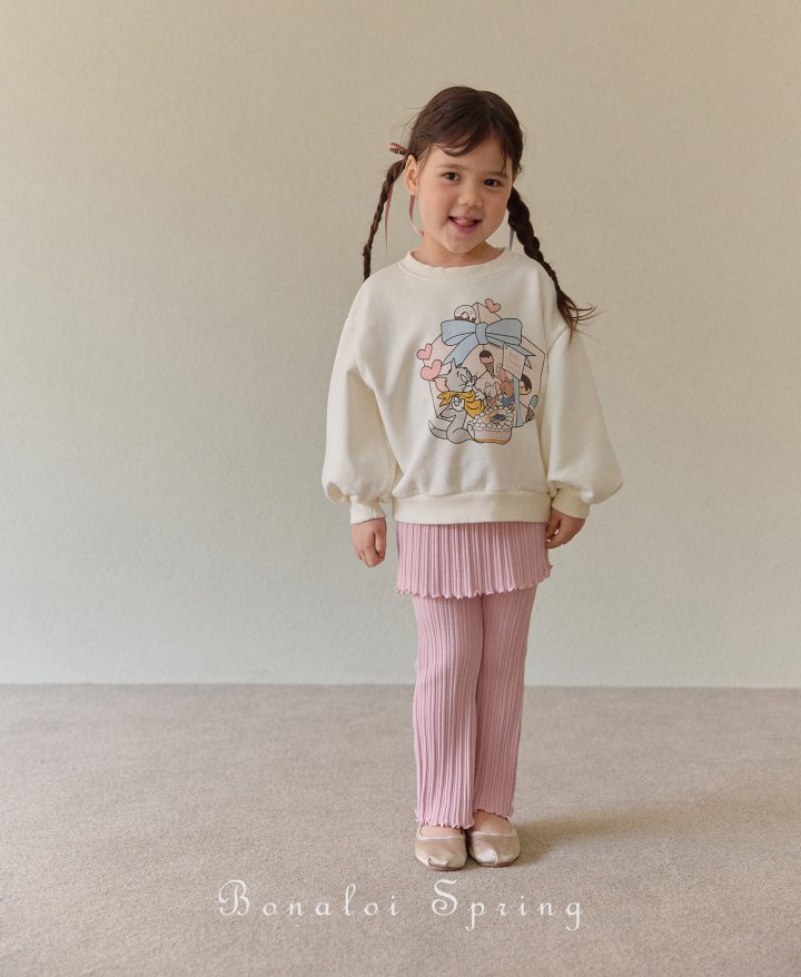 Bonaloi - Korean Children Fashion - #childrensboutique - Best Friend Sweatshirts - 11