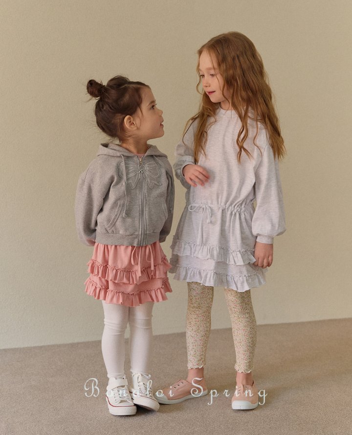 Bonaloi - Korean Children Fashion - #childrensboutique - Cancan Frill One-piece - 11