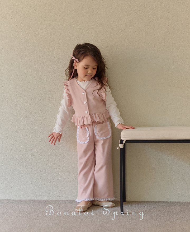 Bonaloi - Korean Children Fashion - #designkidswear - BB Pocket Pants - 5