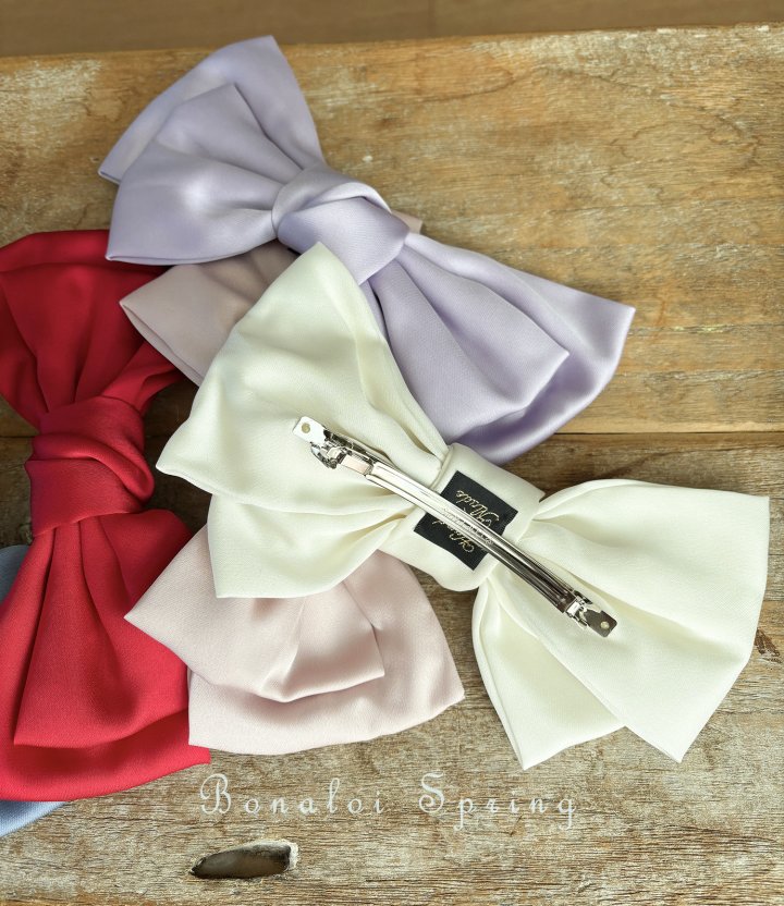 Bonaloi - Korean Children Fashion - #designkidswear - Satin Ribbon Pin - 2