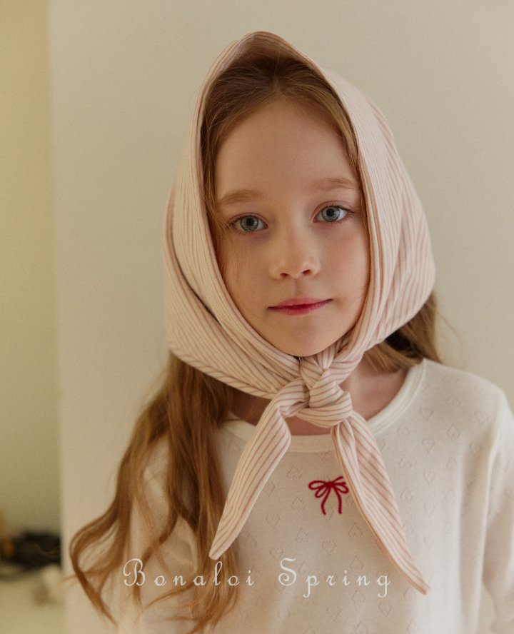 Bonaloi - Korean Children Fashion - #designkidswear - Spring Triangle Scarf - 4