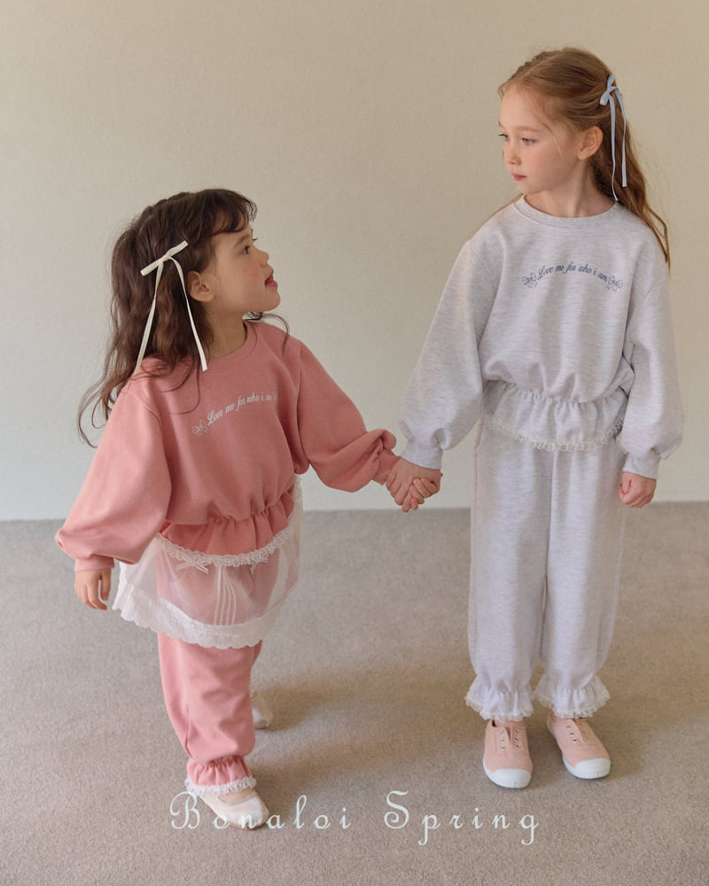 Bonaloi - Korean Children Fashion - #kidsstore - Shirring Lace Pants - 11