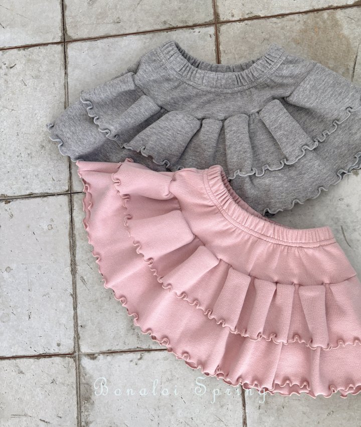 Bonaloi - Korean Children Fashion - #kidsstore - Jenny Skirt (underpants included)