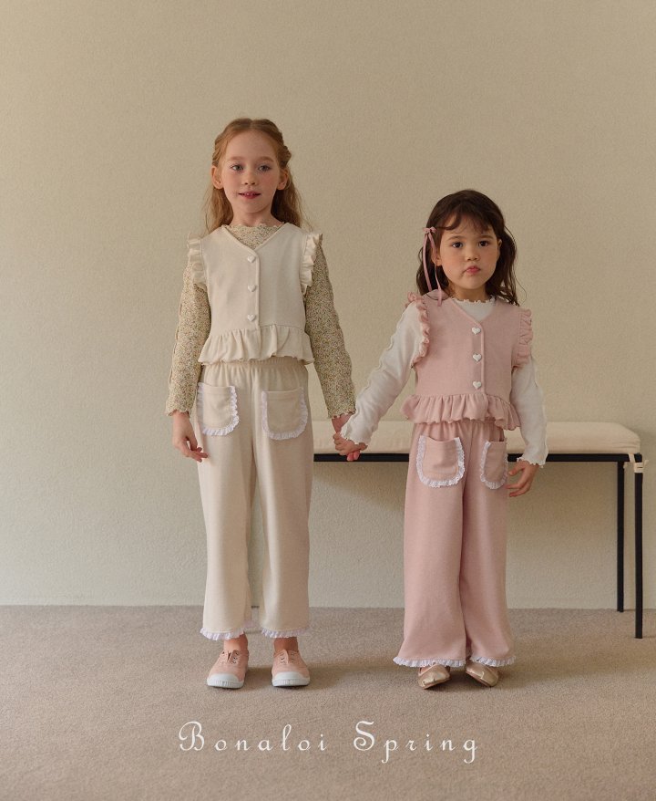 Bonaloi - Korean Children Fashion - #kidzfashiontrend - BB Pocket Pants - 10