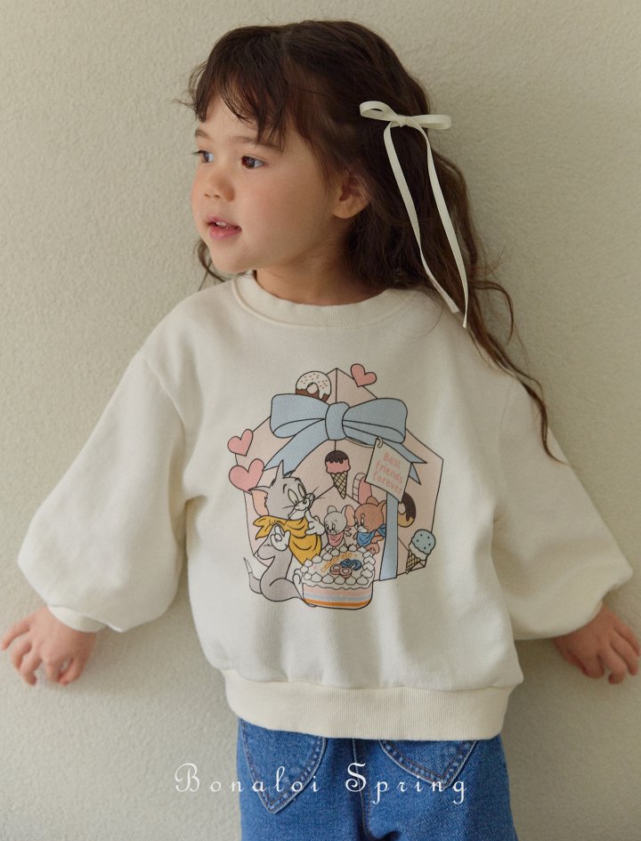 Bonaloi - Korean Children Fashion - #littlefashionista - Best Friend Sweatshirts - 5