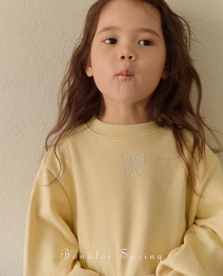 Bonaloi - Korean Children Fashion - #Kfashion4kids - Mini Mesh Frill Sweatshirts - 4