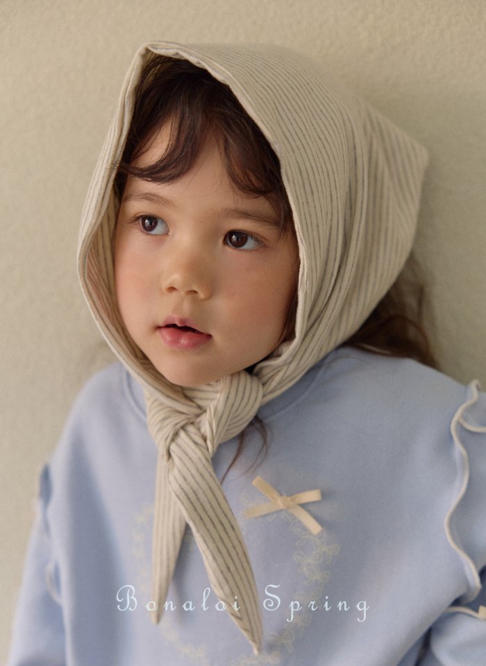 Bonaloi - Korean Children Fashion - #littlefashionista - Spring Triangle Scarf - 10