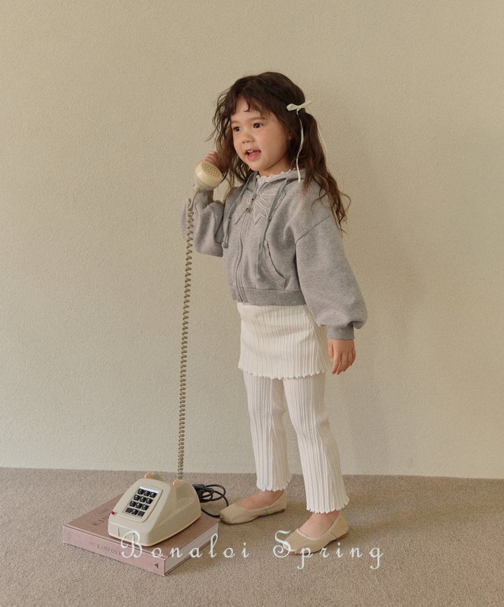 Bonaloi - Korean Children Fashion - #littlefashionista - Salt Skirt Bootcut Pants - 6