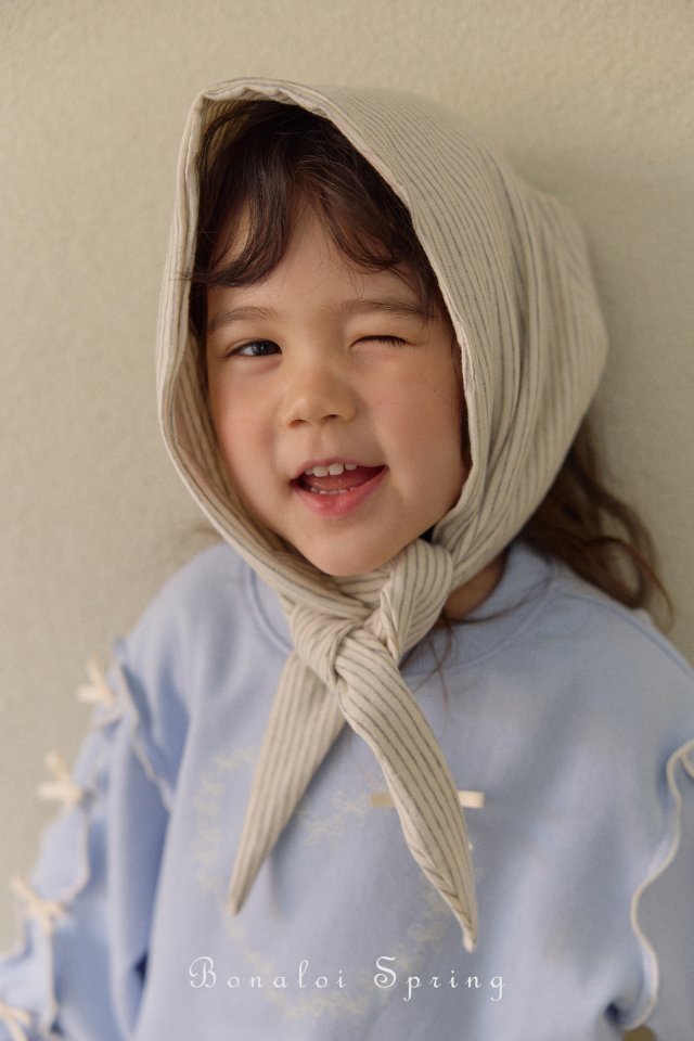 Bonaloi - Korean Children Fashion - #magicofchildhood - Spring Triangle Scarf - 11