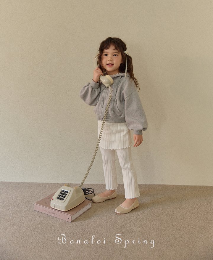 Bonaloi - Korean Children Fashion - #magicofchildhood - Salt Skirt Bootcut Pants - 7