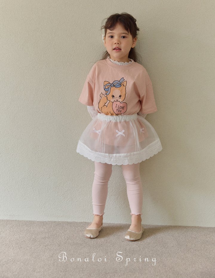 Bonaloi - Korean Children Fashion - #prettylittlegirls - Spring Leggings - 10