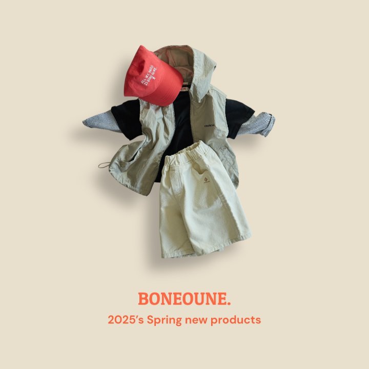 Boneoune - Korean Children Fashion - #Kfashion4kids - Cotton Bio Bermuda Pants - 6