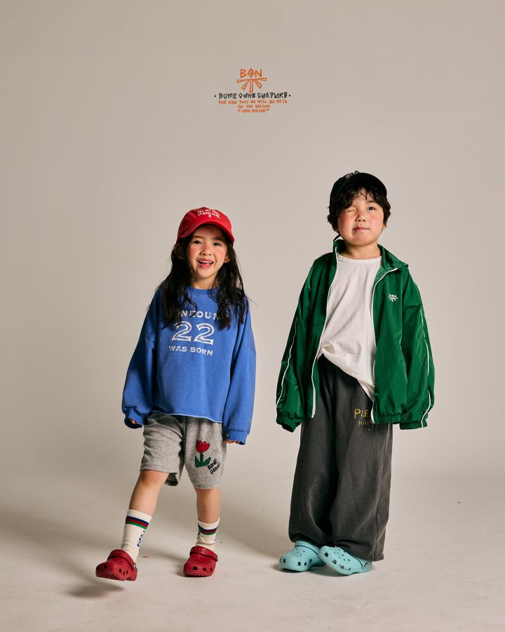 Boneoune - Korean Children Fashion - #Kfashion4kids - One Flower Pants - 10