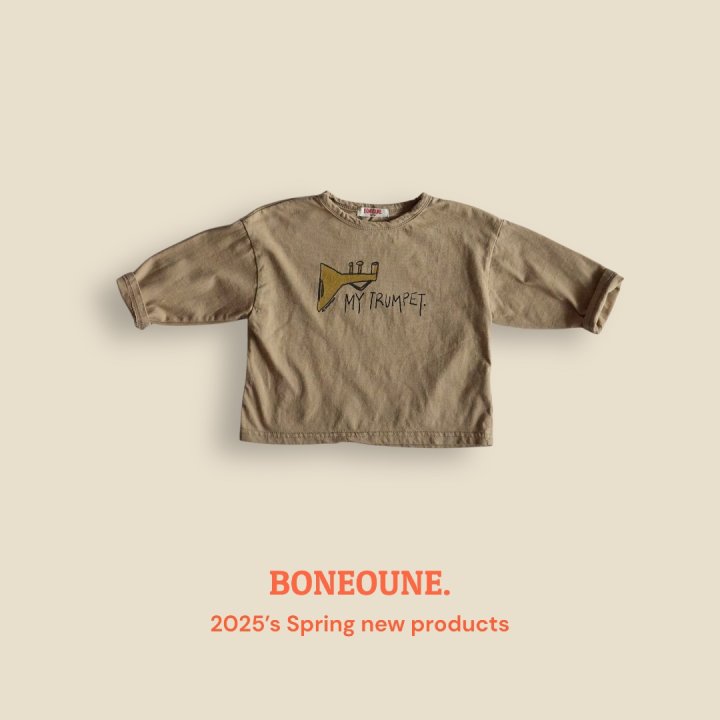 Boneoune - Korean Children Fashion - #childofig - Trumpet Single Tee - 5