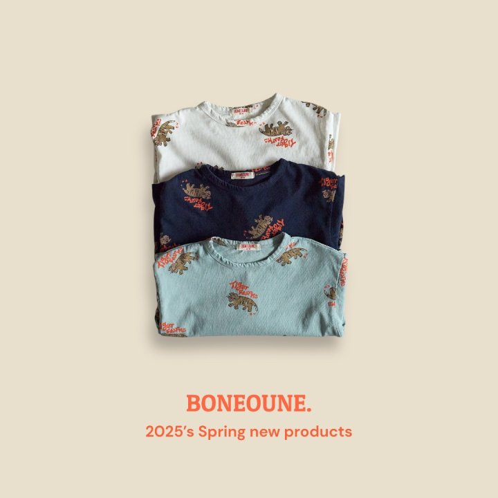 Boneoune - Korean Children Fashion - #childofig - Tiger Pattern Single Tee - 9