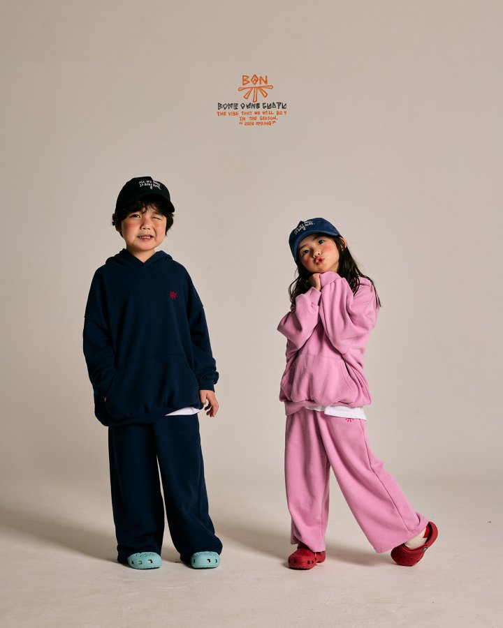 Boneoune - Korean Children Fashion - #childofig - Bone Logo Hoodie - 12