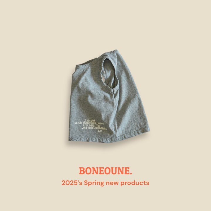 Boneoune - Korean Children Fashion - #childofig - Anytime Non-Sleeve - 5